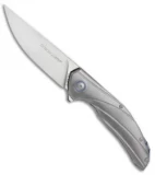 Viper Knives Anso Orso 2 Frame Lock Knife Titanium (3.4" Satin) V5996TI