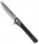 Buck Cavalier Frame Lock Knife CF/Gray Al (3.6" SW) 0264GYS
