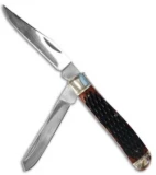 Cold Steel Mini Trapper Slip Joint Knife Jigged Bone (2.7" Satin)