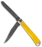 Cold Steel Trapper Slip Joint Knife Yellow Bone (3.3" Satin)
