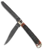 Cold Steel Trapper Slip Joint Knife Jigged Bone (3.3" Satin)