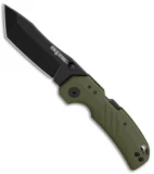 Cold Steel Drifter ATLAS Lock Knife Tanto OD Green GFN (3" Black SW)
