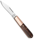 Boker Barlow Integral Slip Joint Knife Desert Ironwood/Copper (2.5" Satin)