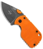 Boker Plus Subcom 2.0 Frame Lock Knife Orange FRN (1.9" D2) 01BO528