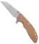 Hinderer XM-18 3.0 Gen 6 Wharncliffe Knife Coyote G-10 (Stonewash)
