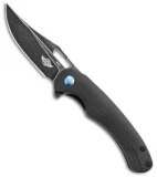 Olight Oknife Splint Liner Lock Knife Black G-10 (3" Black Stonewash)