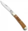 Boker Trapper Asbach Uralt Slip Joint Knife Oak Wood (3.3" Satin)