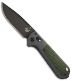 Benchmade Redoubt AXIS Lock Knife Green/Grey Grivory (3.6" Cerakote) 430BK