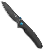 Olight Oknife Drever Liner Lock Knife Black G-10 (3.5" Black SW N690)