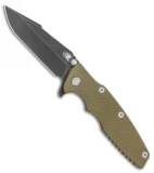 Hinderer Knives Eklipse Gen 2 Harpoon Knife OD Green G-10/Black (3.5" Black SW)