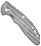 Hinderer XM-18 3.5 Textured Skinny Ti Replacement Handle Scale (Stonewash)