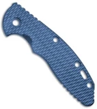 Hinderer XM-18 3.5 Textured Skinny Ti Replacement Handle Scale (Stonewash Blue)