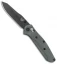 Benchmade 945 Mini Osborne Knife + Flytanium Black Micarta Scales (2.9" Black)