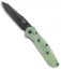 Benchmade 945 Mini Osborne Knife + Flytanium Natural G-10 Scales (2.9" Black)