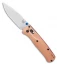 Benchmade Bugout Knife + Flytanium Copper Crossfade (3.24" Stonewash)