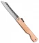 Higonokami Irogane Folding Knife Copper (2.95" Black)