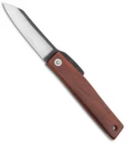 Higonokami Mokuzai Folding Knife Rosewood  (2.75" Two Tone)