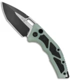 Heretic Knives Medusa Automatic Knife Jade G-10 (3" Black Tanto)