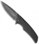 Kershaw Halogen Liner Lock Knife Black G-10/CF (3.25" Black SW) 1336BW