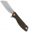 Artisan Cutlery Small Tomahawk Liner Lock Knife Micarta (3" Stonewash)