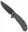 Steel Will Knives Cutjack Flipper Knife Gray FRN (3.5" Black) C22-1GB