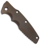 Hinderer Knives 3.5" Eklipse Battle Bronze Titanium Smooth Replacement Scale