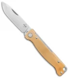 Boker Plus Atlas Slip Joint Knife Brass (2.75" Satin) 01BO853