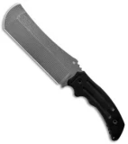 Jake Hoback MP6 Fixed Blade Knife Black G-10 (6.1" Stonewash)