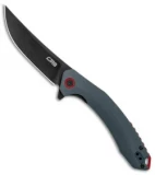CJRB Cutlery Gobi Liner Lock Knife Gray G-10 (3.5" Black) J1906-BGY
