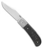 Pena Knives X-Series Lanny Front Flipper Knife - Marbled Carbon Fiber