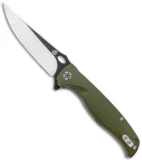 QSP Gavial  Liner Lock Knife OD Green G-10 ( 4" Two-Tone)