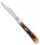 Case Slimline Trapper Knife Antique Bone Rogers Corn Cob Jig (61048 SS)
