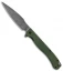 Daggerr Knives Condor Frame Lock Knife Olive Green G-10 (5" Black Stonewash)