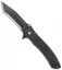 John Kubasek Fighting Tanto Recurve Flipper Knife Carbon Fiber (3.5" CF/D2)