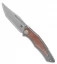 Bestech Knives Togatta Frame Lock Natural Micarta Ti (3.75" Bead Blast M390)
