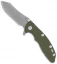 Hinderer Knives XM-18 3.0 Skinner Tri-Way Knife OD Green G-10 (Working)