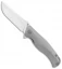 TuyaKnife Envy 2 Frame Lock Knife Titanium (3.25" Satin) 1710A