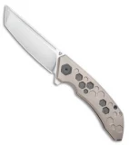 TuyaKnife Hive 2 Frame Lock Knife Bronze Titanium/Carbon Fiber (Satin) 1709B