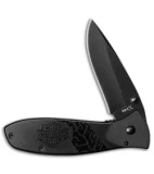 Case Cutlery TEC X Harley-Davidson Shield Liner Lock Knife (3" Black) CA52220