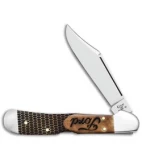 Case Cutlery Ford Embellished Copperlock Knife Brown Bone (4.3" - 61549L SS)