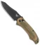 Benchmade Rift 950BK-1802 Limited Edition Knife OD/ Tan G-10 (3.67" Black)