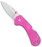 Condor Cadejo Drop Point Folding Knife Pink HIP (2.6" Satin)