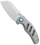 Kizer Mini Sheepdog C01C Thumb Stud Frame Lock Knife Titanium (2.6" SW) KI3488-T