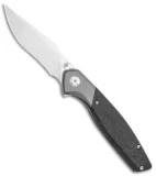 Kizer Manganas Grazioso Liner Lock Knife CF/Titanium (3.3" Satin) KI4572