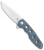 Kizer Nalu Boersma Z-82 Tanto Frame Lock Knife Gray G-10 (3.5" Satin) V4568