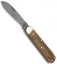 Boker Hunting Knife Mono Lockback Knife Curly Birch (3.25" Damascus)