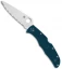 Spyderco Endura 4 Lightweight Knife Blue FRN (3.8" Serr) C10FSK390