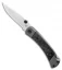 Buck 110 Folding Hunter Lockback Knife Marble CF (3.75" Satin) 0110CFSLE1