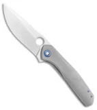 TuffKnives Geoff Blauvelt Custom Prospect Horizon Knife Titanium (3.5" Nitro-V)