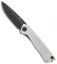 Acta Non Verba Knives Z200 Liner Lock Knife White G-10 (3.5" Black DLC)